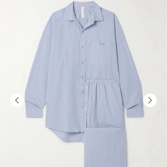 SKIMS
Oversized Sleep Set - Cadet Stripe - Picture 1 of 14